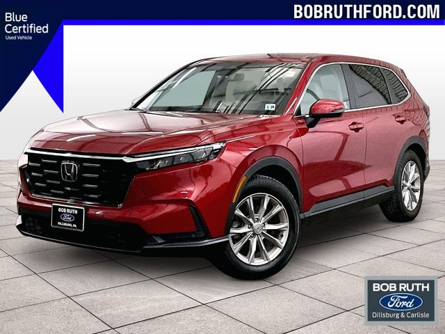 2023 Honda CR-V EX-L Red at Spitzer Acura