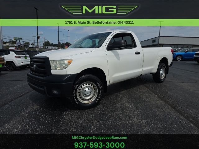 Super White 2010 Toyota Tundra Pickup Truck Four-Wheel Drive 6-Speed Automatic