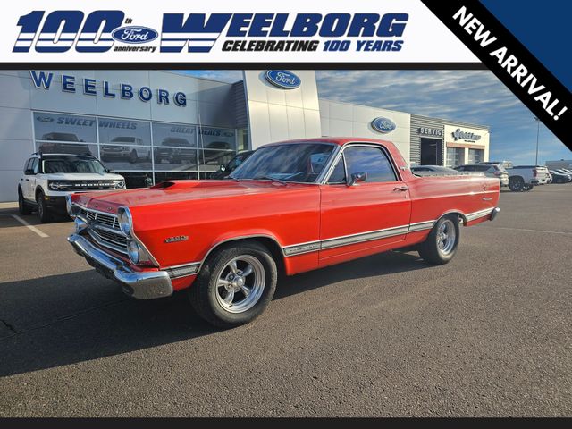 Orange 1967 Ford Ranchero Pickup Truck Automatic