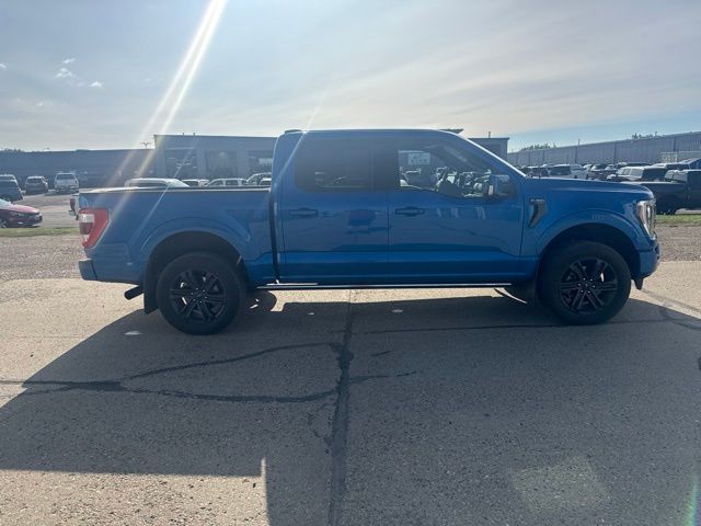 2021 Blue Ford F-150 Lariat 4X4 Truck