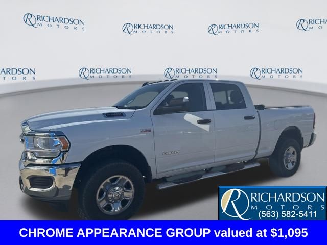 Bright White Clearcoat 2020 RAM 2500 Tradesman Crew Cab 4WD Pickup Truck Four-Wheel Drive 8-Speed Automatic