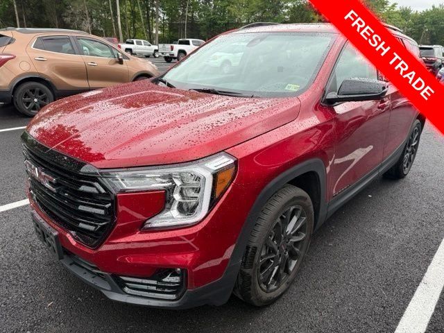 Volcanic Red 2024 GMC Terrain SUV / Crossover All-Wheel Drive 9-Speed Automatic