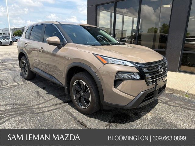 Baja Storm Metallic 2025 Nissan Rogue SUV / Crossover All-Wheel Drive Continuously Variable Transmission