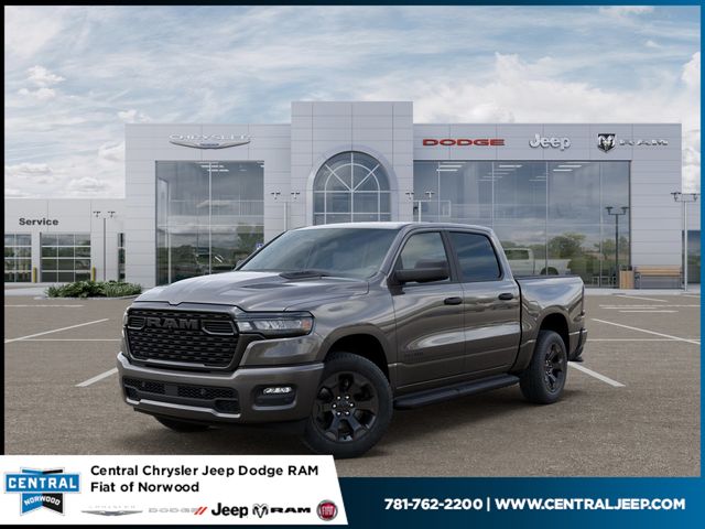 Gray (Granite Crystal Metallic Clearcoat) 2026 RAM 1500 Express Crew Cab 4WD Pickup Truck Four-Wheel Drive 8-Speed Automatic