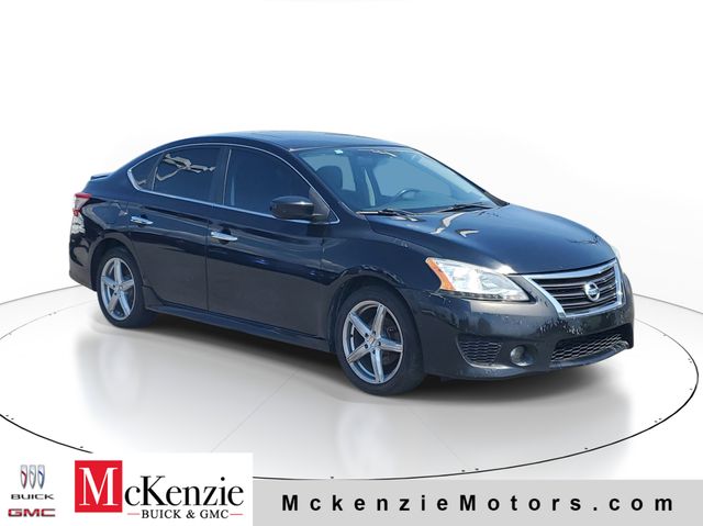 Super Black 2013 Nissan Sentra SR Sedan Front-Wheel Drive Continuously Variable Transmission