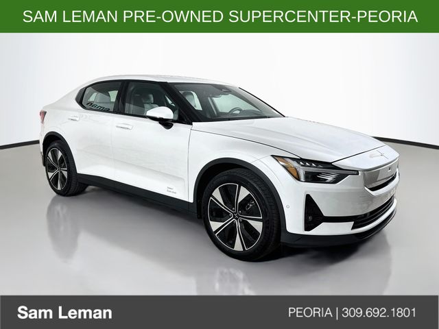 White (Snow) 2024 Polestar 2 Sedan All-Wheel Drive 1-Speed Automatic