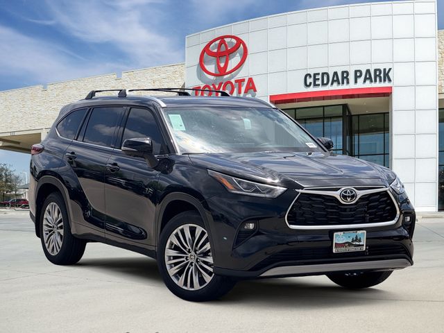 Midnight Black 2026 Toyota Highlander Platinum AWD SUV / Crossover All-Wheel Drive 8-Speed Automatic