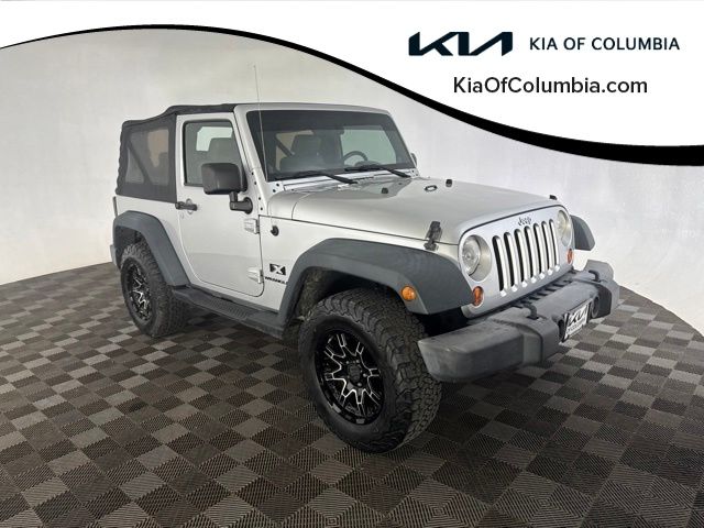 Bright Silver Metallic Clearcoat 2008 Jeep Wrangler SUV / Crossover Four-Wheel Drive 4-Speed Automatic