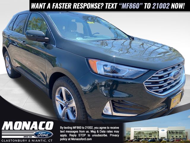 Green Metallic 2022 Ford Edge SUV / Crossover All-Wheel Drive 8-Speed Automatic