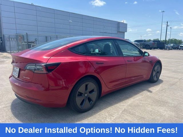 2022 Tesla Model 3 Long Range Red at AutoSavvy Houston Northwest