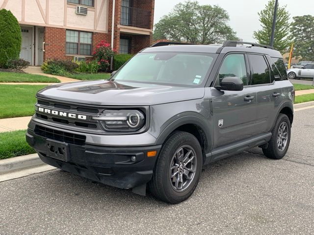 Gray Metallic 2021 Ford Bronco Sport Big Bend AWD SUV / Crossover All-Wheel Drive 8-Speed Automatic