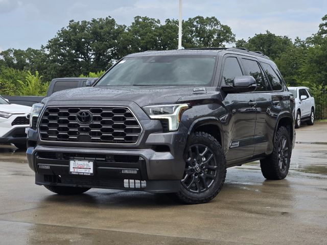 Magnetic Gray Metallic 2025 Toyota Sequoia SUV / Crossover Four-Wheel Drive Automatic