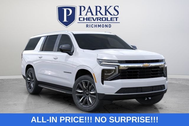 Summit White 2026 Chevrolet Suburban SUV / Crossover Four-Wheel Drive 
