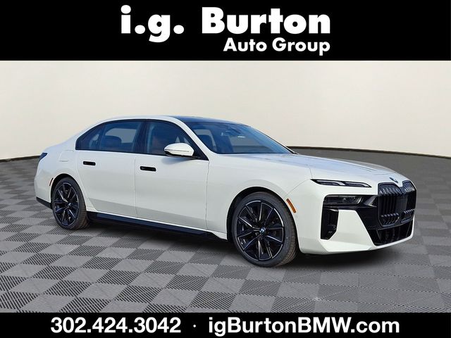 Alpine White 2026 BMW i7 eDrive50 RWD Sedan Rear-Wheel Drive Automatic