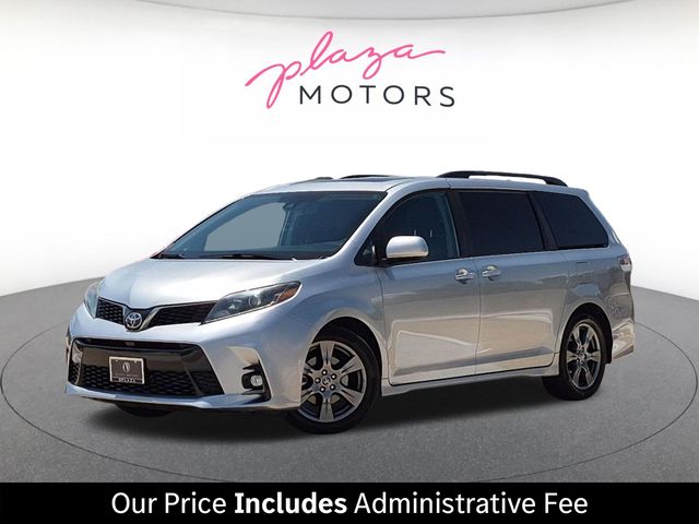 Celestial Silver Metallic 2020 Toyota Sienna Minivan Front-Wheel Drive 8-Speed Automatic