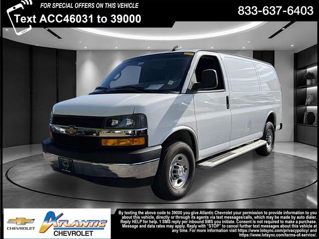 Summit White 2024 Chevrolet Express Cargo 2500 RWD Van Rear-Wheel Drive 8-Speed Automatic Overdrive