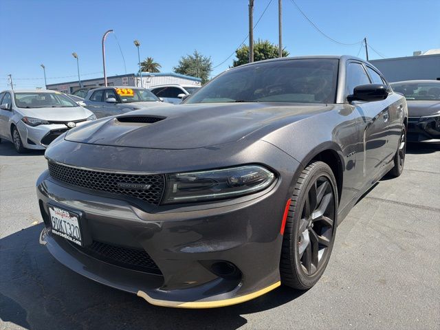 Gray (Granite Crystal Metallic Clearcoat) 2022 Dodge Charger R/T RWD Sedan Rear-Wheel Drive 8-Speed Automatic