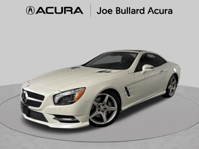 designo Diamond White Metallic 2015 Mercedes-Benz SL-Class Convertible Rear-Wheel Drive 7-Speed Automatic