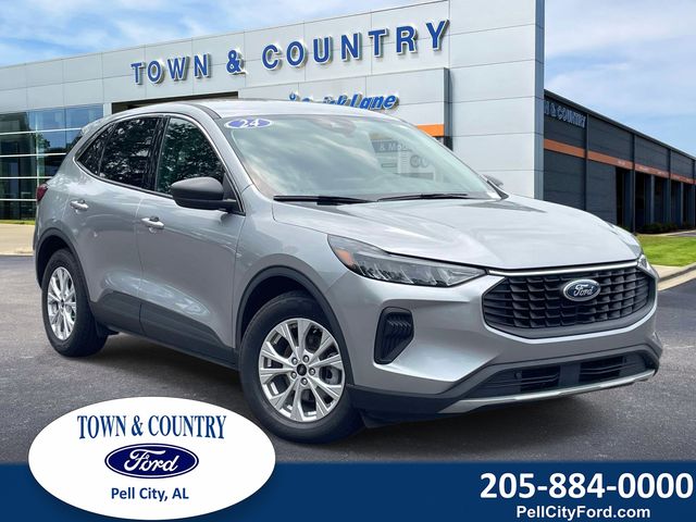Iconic Silver Metallic 2024 Ford Escape SUV / Crossover Front-Wheel Drive 8-Speed Automatic