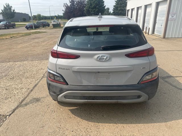 2022 Cyber Silver Hyundai Kona SE AWD SUV