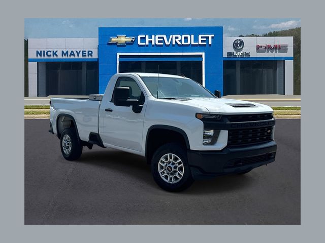 Summit White 2020 Chevrolet Silverado 2500HD Pickup Truck 4X2 6-Speed Automatic