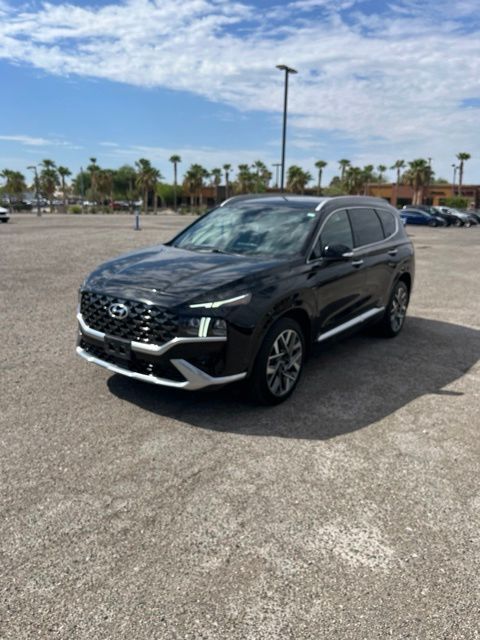 Twilight Black 2022 Hyundai Santa Fe SUV / Crossover Front-Wheel Drive Automatic