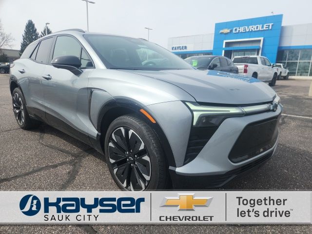 Sterling Gray Metallic 2025 Chevrolet Blazer EV RS eAWD SUV / Crossover All-Wheel Drive 1-Speed Automatic