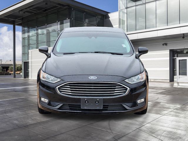 2020 Agate Black Metallic Ford Fusion SE AWD Sedan