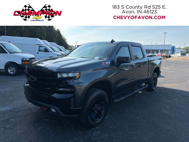 Shadow Gray Metallic 2019 Chevrolet Silverado 1500 Pickup Truck Four-Wheel Drive 8-Speed Automatic