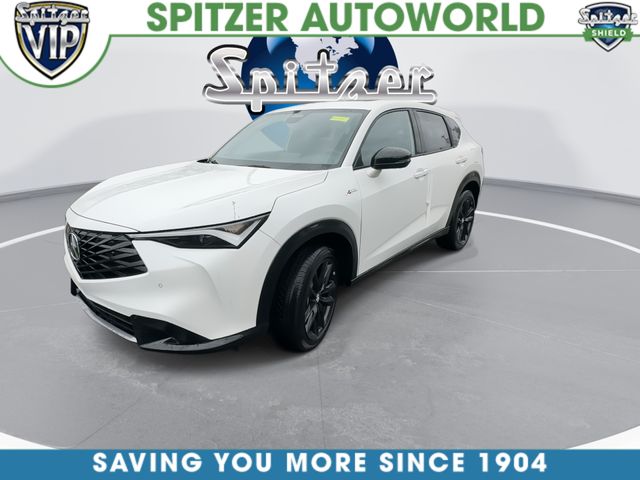 2026 Acura ADX A-Spec Advance Package Silver at Spitzer Acura