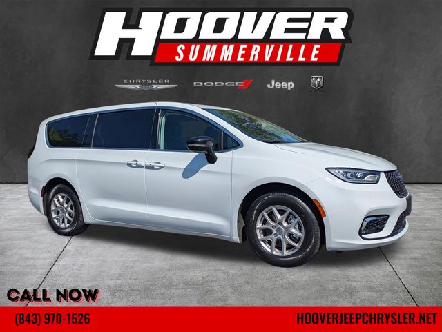 Bright White Clearcoat 2024 Chrysler Pacifica Touring L FWD Minivan Front-Wheel Drive 9-Speed Automatic