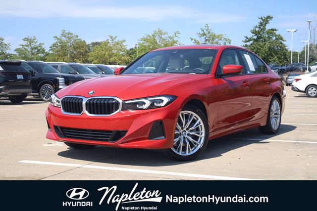 Melbourne Red Metallic 2023 BMW 3 Series Sedan Rear-Wheel Drive 8-Speed Automatic