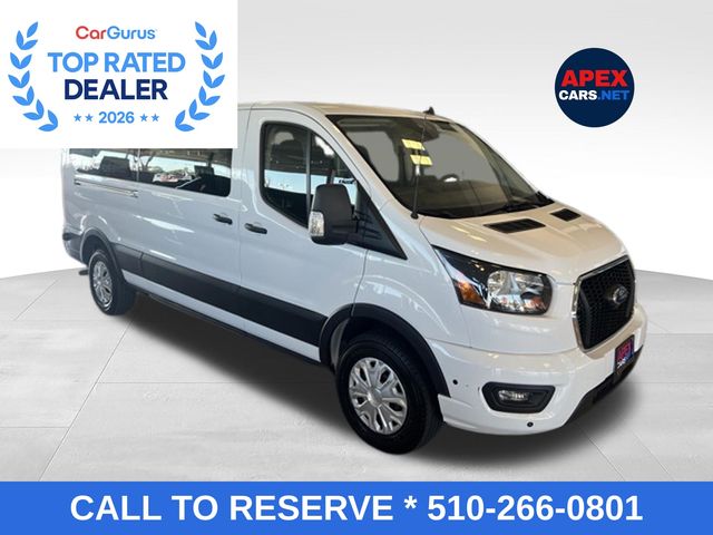 Oxford White 2024 Ford Transit Passenger Van Rear-Wheel Drive