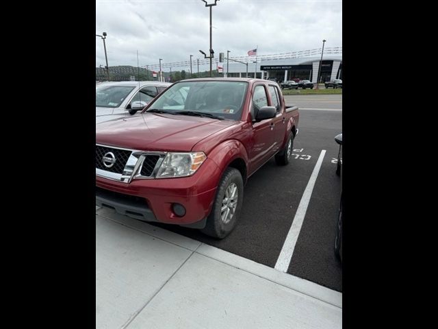 Cayenne Red Metallic 2019 Nissan Frontier Pickup Truck 4X2 5-Speed Automatic Overdrive