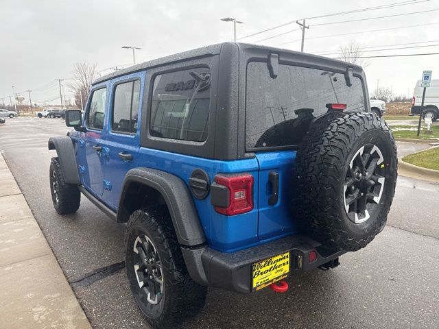 2026 Jeep Wrangler Rubicon - Hydro Blue Pearl Coat exterior view 6