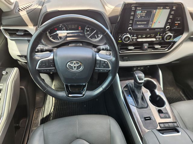 2021 Toyota Highlander Limited White at Don McGill Toyota