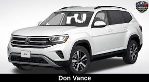 White 2023 Volkswagen Atlas 8-Speed Automatic