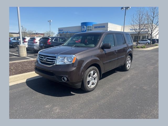 Dark Amber Metallic 2012 Honda Pilot EX-L 4WD SUV / Crossover Four-Wheel Drive 5-Speed Automatic
