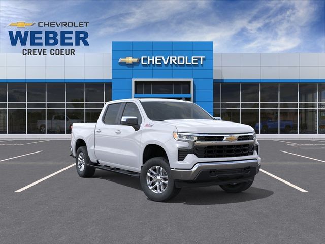 Summit White 2026 Chevrolet Silverado 1500 Pickup Truck Four-Wheel Drive Automatic