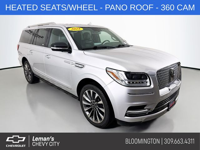 Ingot Silver 2018 Lincoln Navigator SUV / Crossover 4X2 Automatic