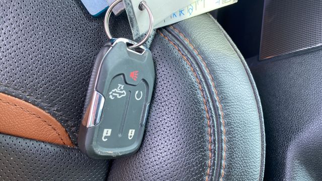 Certified Used 2021 Dark Sky Metallic GMC AT4 image 9