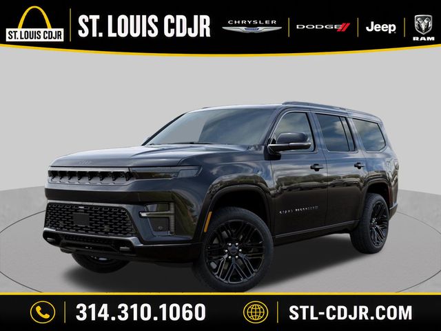 High Gloss Black 2026 Jeep Grand Wagoneer SUV / Crossover Four-Wheel Drive 8-Speed Automatic