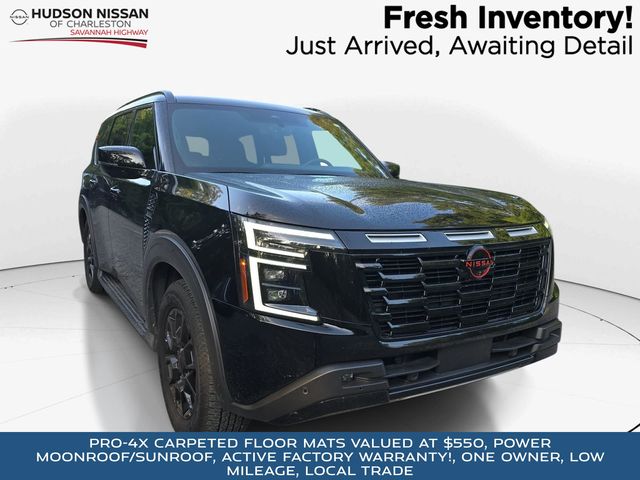 Super Black 2025 Nissan Armada SUV / Crossover Four-Wheel Drive 9-Speed Automatic