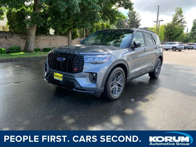 Carbonized Gray Metallic 2025 Ford Explorer SUV / Crossover All-Wheel Drive Automatic