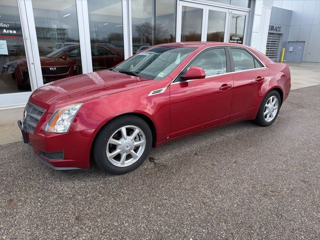Crystal Red Tintcoat 2009 Cadillac CTS SFI RWD Sedan 6-Speed Automatic