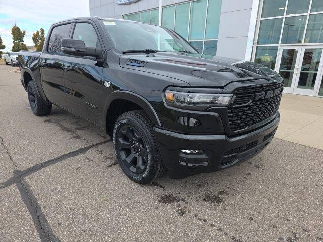 2026 Ram 1500 Big Horn/Lone Star - Diamond Black Crystal Pearlcoat exterior view 3