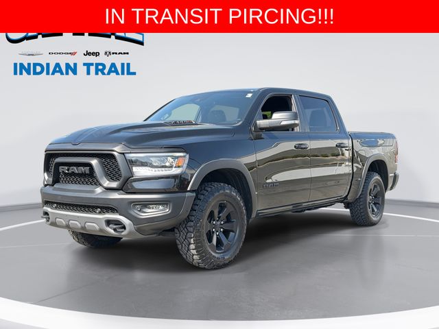 Diamond Black Crystal Pearlcoat 2020 RAM 1500 Rebel Crew Cab 4WD Pickup Truck Four-Wheel Drive 8-Speed Automatic