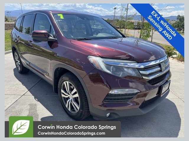 2017 Honda Pilot EX-L AWD with Honda Sensing