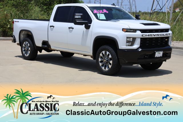 2023 Chevrolet Silverado 2500HD Custom White at Martin Chrysler Dodge Jeep Ram