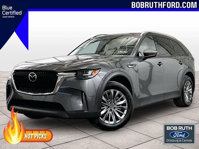 Machine Gray Metallic 2025 Mazda CX-90 SUV / Crossover All-Wheel Drive 8-Speed Automatic